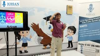Adam | Persuasive Speech | Johan Speaking Academy