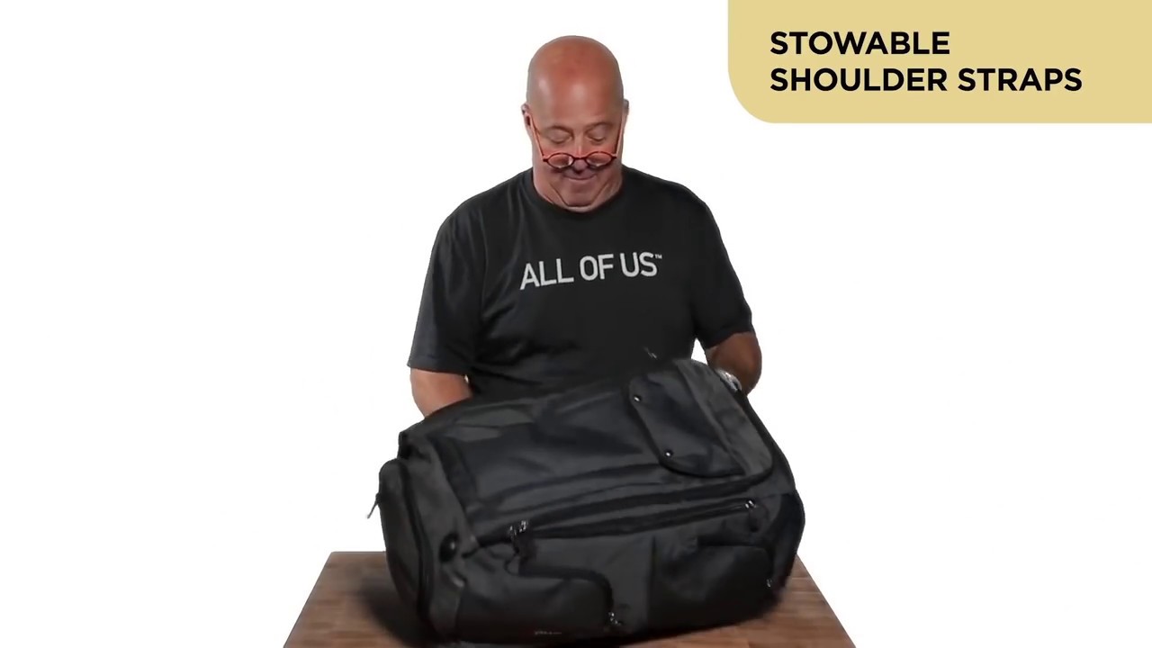 Andrew Zimmern Reviews the Sherpa Convertible Backpack Duffel