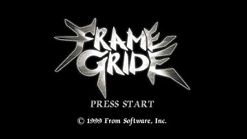 Frame Gride - Sega Dreamcast - Intro & Title Screen