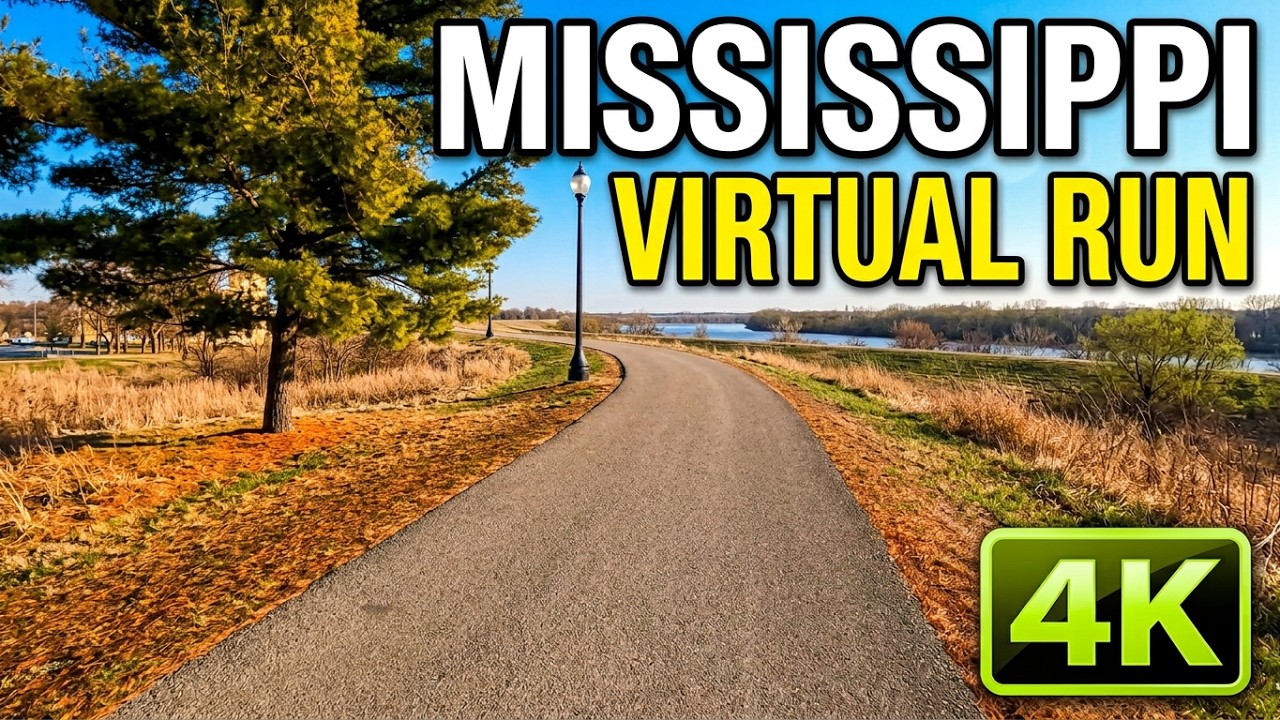 Virtual Running Videos for Treadmill | Mississippi River Trail