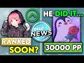 osu! is Getting Ranked Elo Soon?! | Ninerik Reached 30K PP and Rank 2!? osu! News