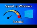 How to Speed Up Windows 10 - 2020 Tutorial / Guide