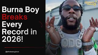 Burna Boy Surpasses Wizkid in Historic Chartmasters Ranking | African Music History