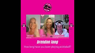 Have you ever played pickleball on a cruise ship? Watch this interview - Pickleball PRO Brendon Long