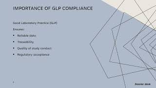 CTD Module 4 NONCLINICAL STUDY REPORTS
