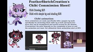 Chibi art and ANIMATION commission info!