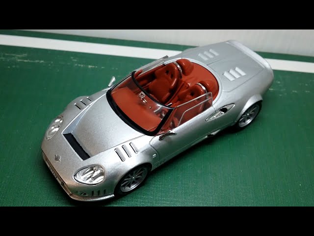 Reviewing the 1/43 Spyker C8 Spyder (C12) by Altaya - YouTube