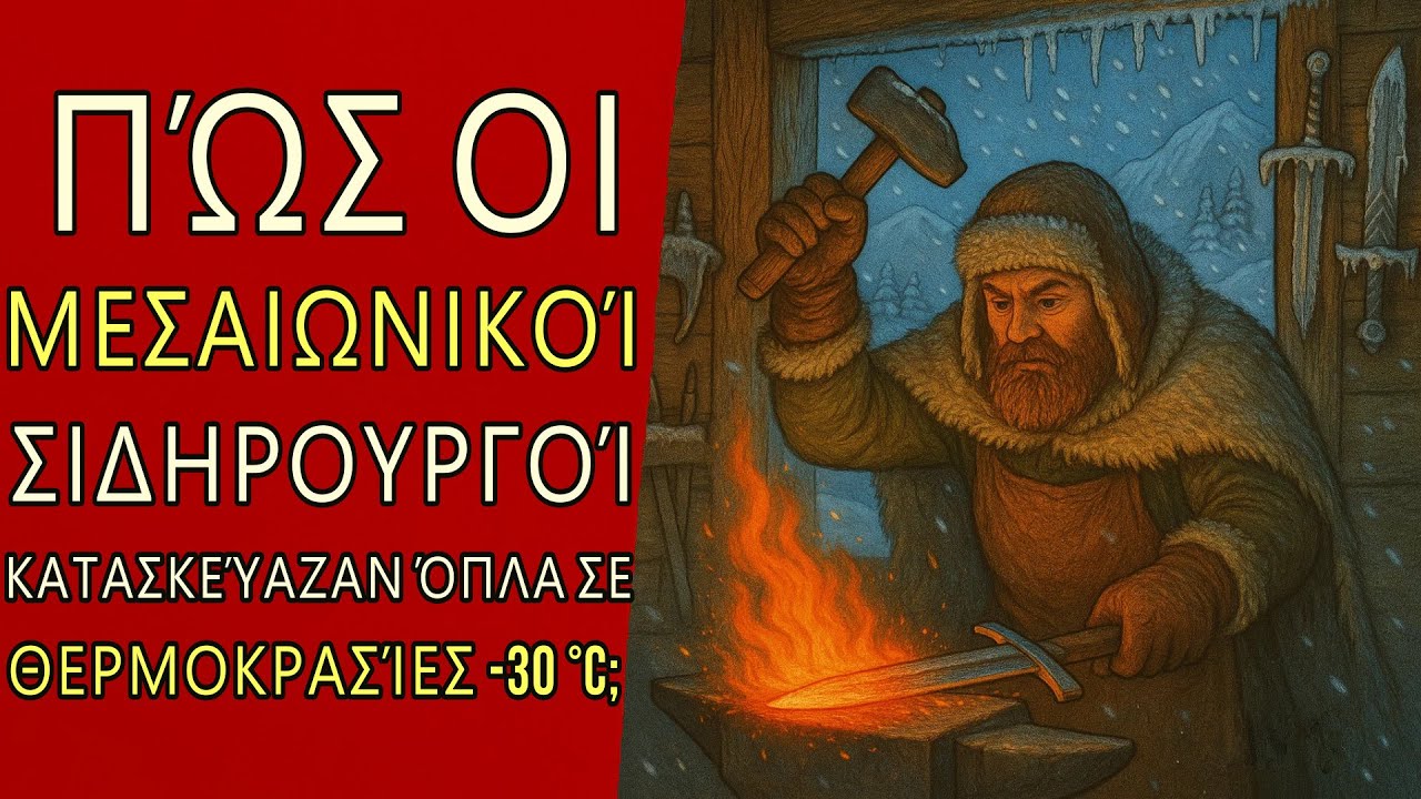 Πώς έφτιαχναν όπλα οι μεσαιωνικοί σιδηρουργοί σε θερμοκρασίες -30°C;