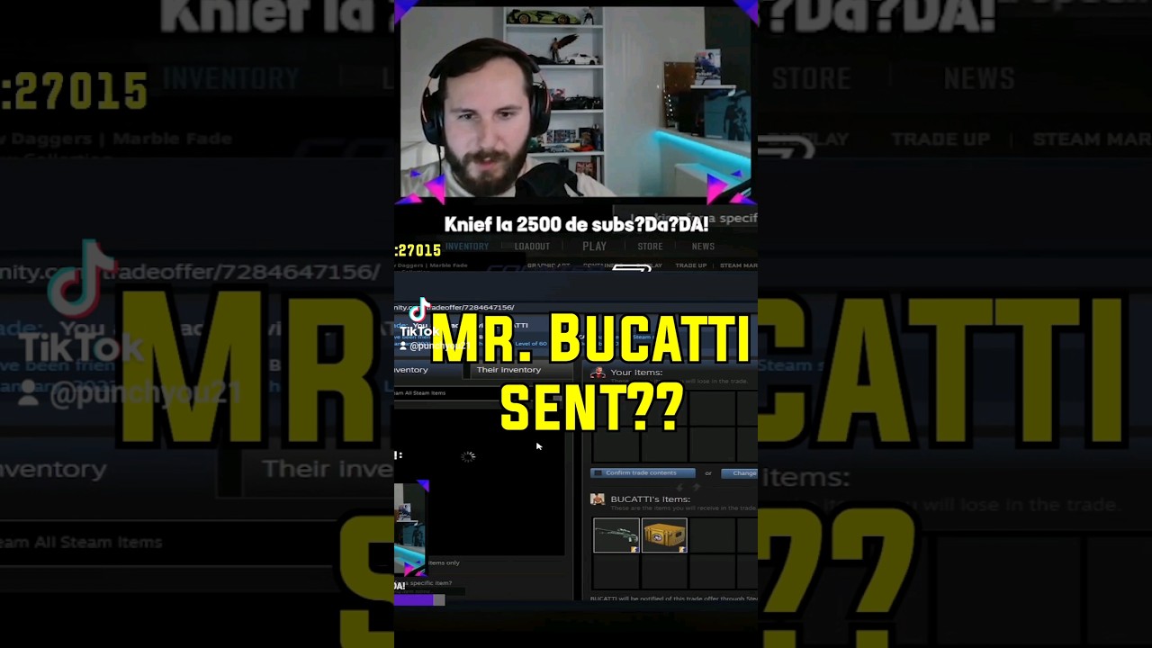 He sent me a case, so I opened it! 