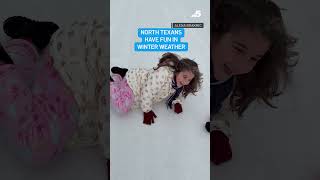 North Texans make the best of the winter storm | NBC DFW