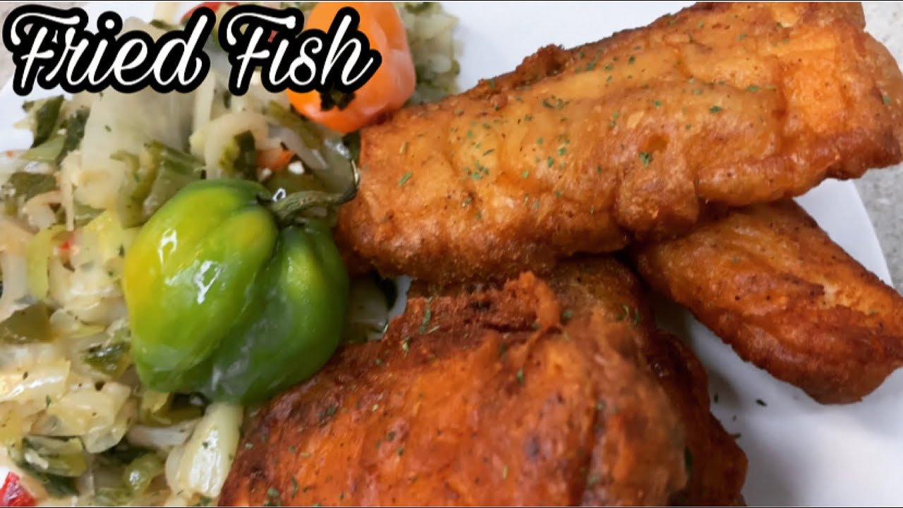 BATTERED FRIED FISH *NO BEER USED* (COD & MAHI MAHI) | HOW TO MAKE BOK ...