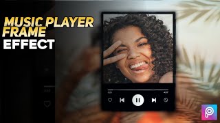 Picsart Tutorial - edit photo with music player frame effect - CD EDIT screenshot 1
