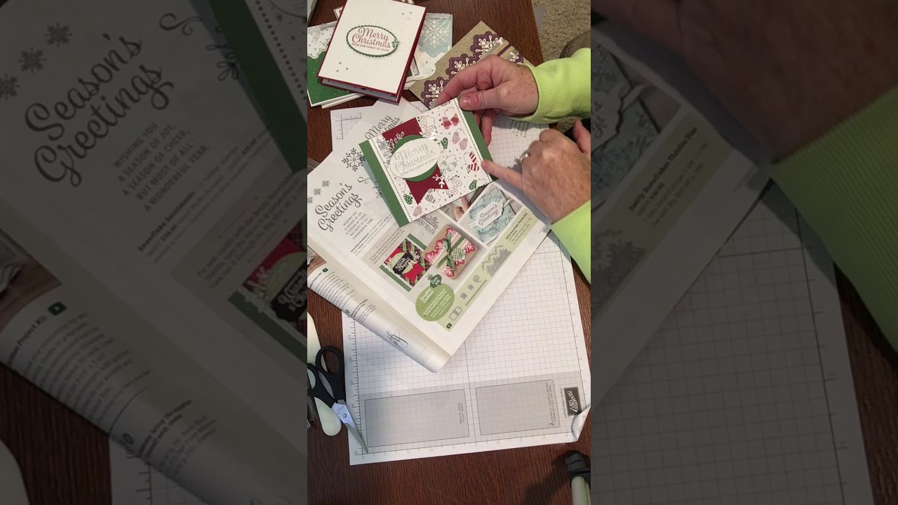 Video #4 Snowflake Sentiments & Swirly Snowflakes Thinlet Dies