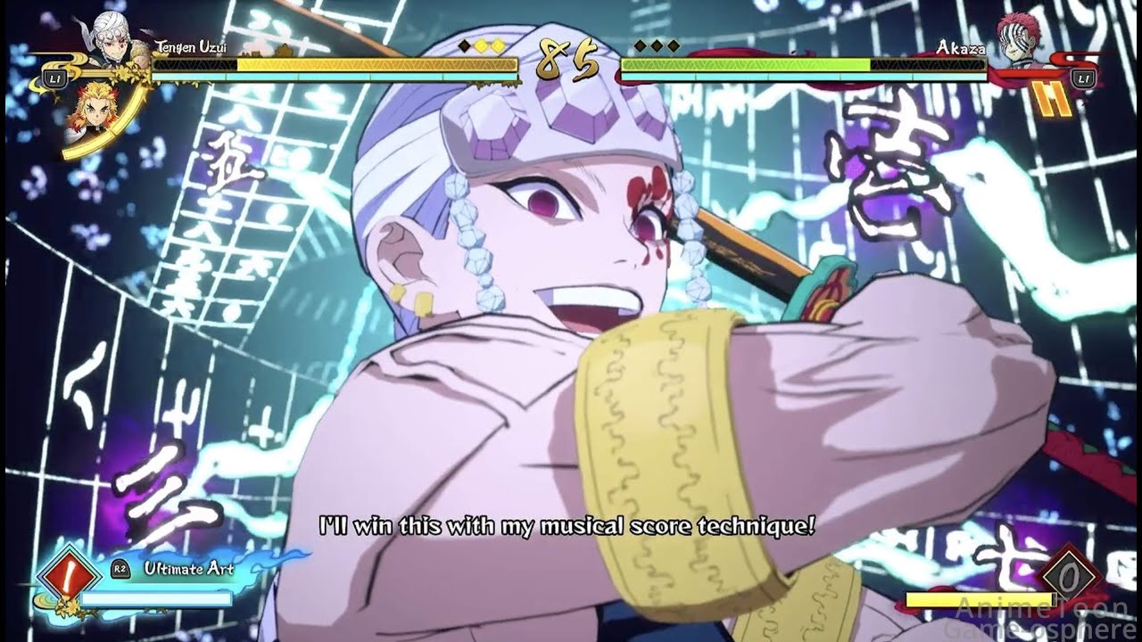 Tengen Uzui Gameplay | Demon Slayer Hinokami Chronicles (4K) - YouTube