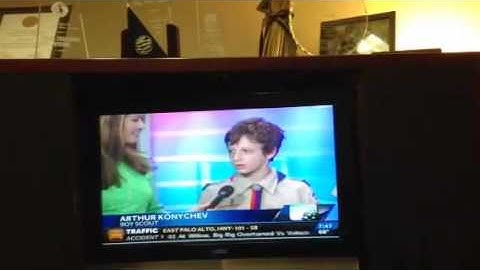 Robotics Merit Badge KCRA interview 7 22 2013