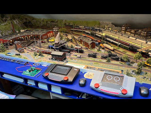 Finns modelbane kørevideo