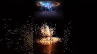 The portal opens and alien fountain fireworks appear. #fireworks #fireworksfactory #fireworkshorts