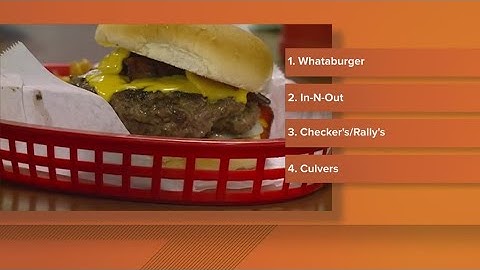 Battle of the burgers: Which fast food chain has the 'healthiest' cheeseburger?