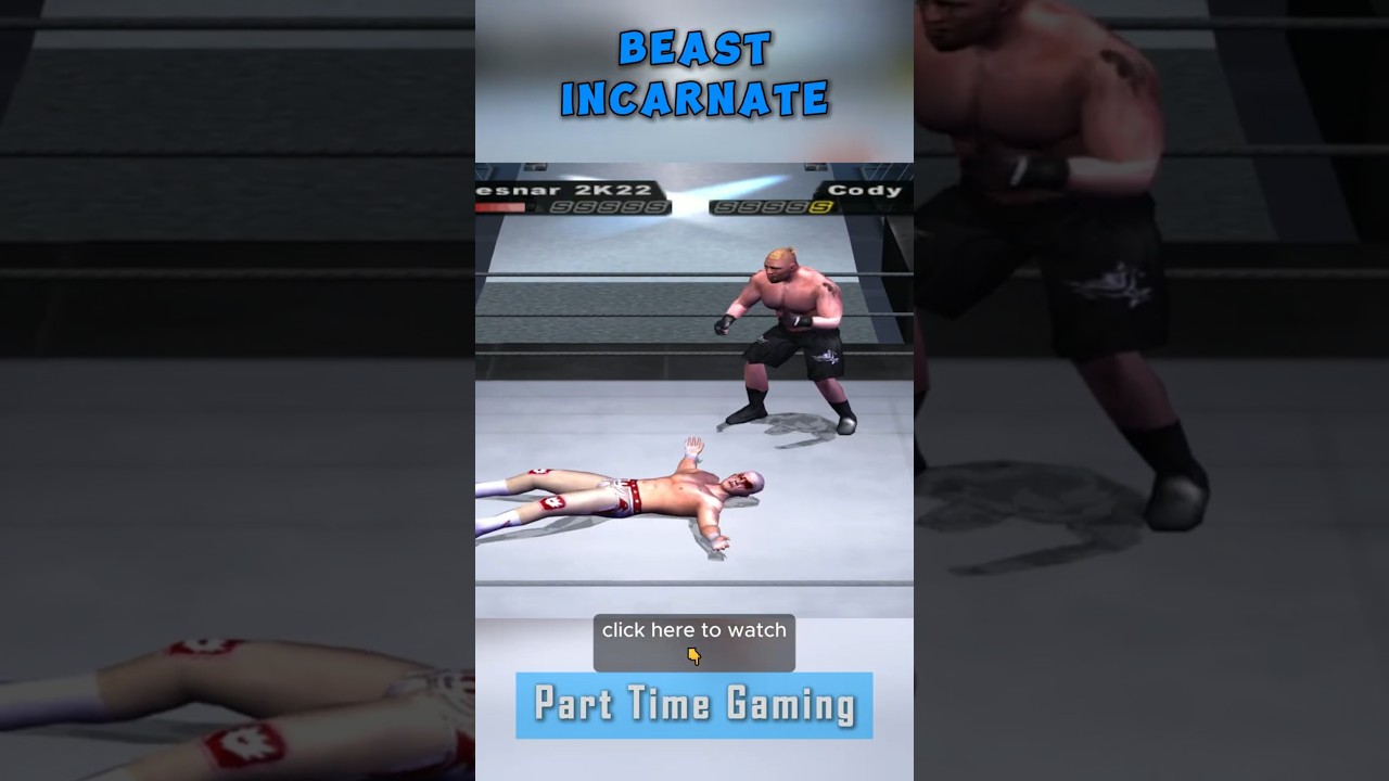 The Beast Incarnate Brock Lesnar 