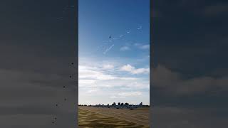 F-16 Insane Bomb Run💥Follow for more Air Combat