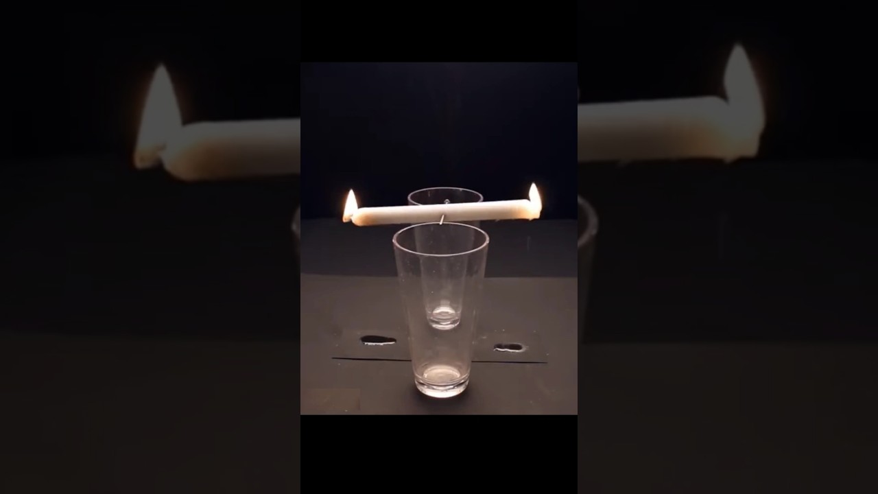 Seesaw Candle 🔥 Balancing Fire on Both Sides! 