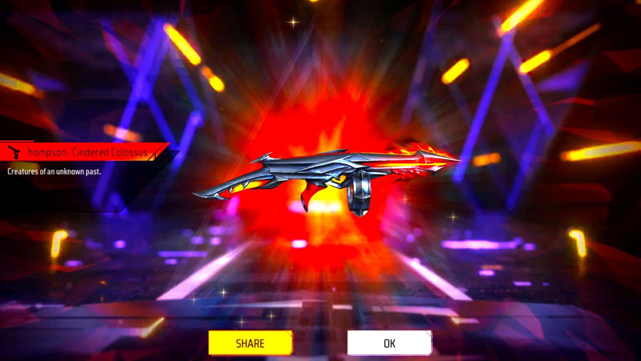 Evo Thompson Gun Skin Unlock YouTube