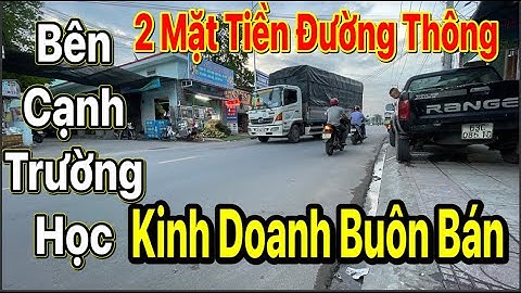 Bán Nhà Thuận An Bình Dương(436) 2 Mặt Tiền Đường Lớn,Sát Bên Trường Học Gần QL13,Nhà Đất Bình Dương