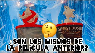 Vasos con Figurin Cazafantasmas Cinemex - Unboxing & Review 4K - Ghostbusters Frozen Empire