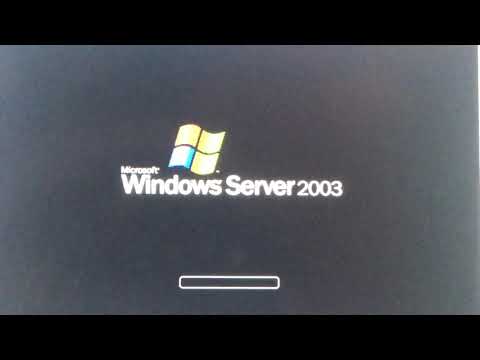 Windows Server 2003 Virtual Machine Install Version  2: Part 1