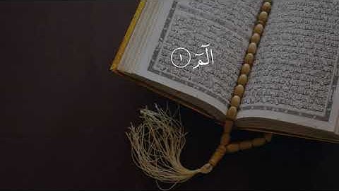 أوئل سورة البقرة . القارئ شريف مصطفى