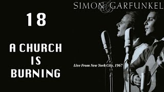 A church is burning - Live from NYC 1967 (Simon & Garfunkel) chords