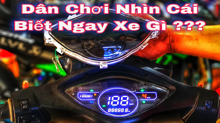 Đồng Hồ Led Dành Cho Wave A 100 Cực Đẹp Lắp Như Zin - Hướng Dẫn Lắp Đồng Hồ Led Wave 100 2020 _LLVL