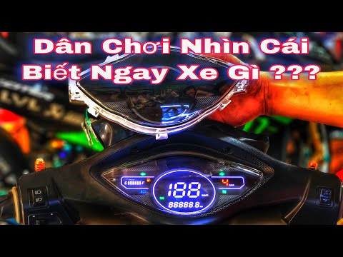 Video Đồng Hồ Led Dành Cho Wave A 100 Cực Đẹp Lắp Như Zin -... - youtube