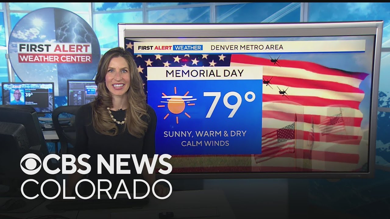 Denver weather: Warm, dry weather with highs near 80 - YouTube