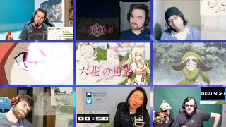 Rokka No Yuusha opening 1 reaction mashup