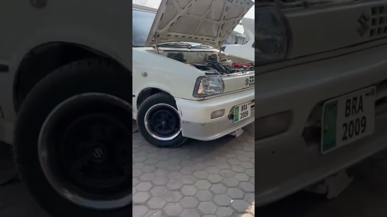 mehran body kit's installed 