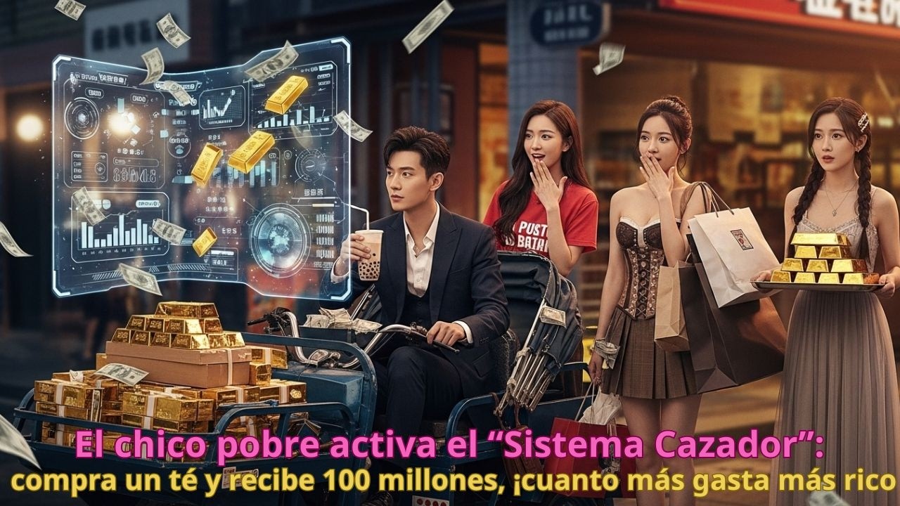 El chico pobre activa el Sistema Cazador compra un té recibe 100 millones ¡cuanto más gasta más rico