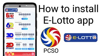 how to download PCSO e lotto app || paano i-download at install E-Lotto app sa cellphone screenshot 5