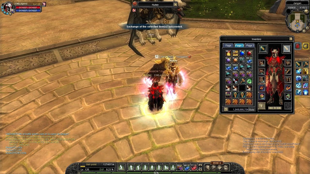 SilkRoad Legend / Resultado Encuesta Arma egy por sun  / DevilCris Dark