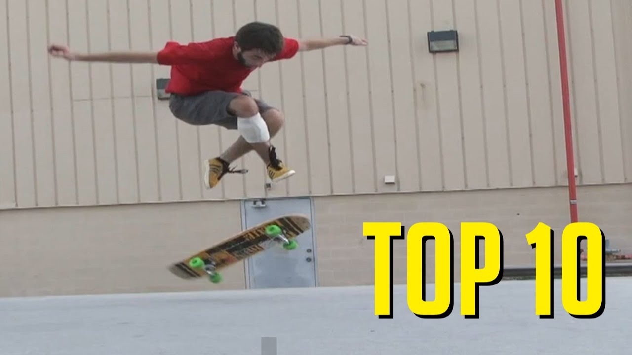TOP 10 MANOBRAS DE SKATE INVENTADAS RECENTEMENTE