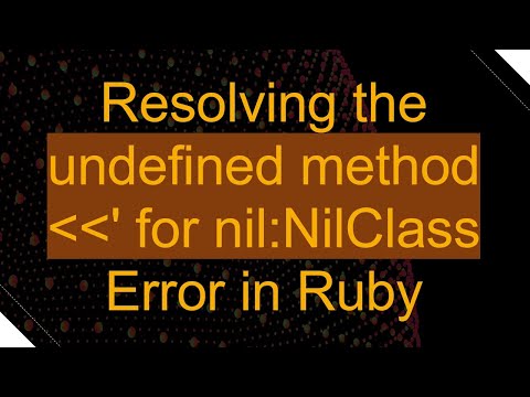 Resolving the undefined