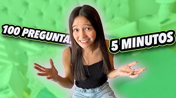 REGI RESPONDE 100 PREGUNTAS EN 5 MINUTOS