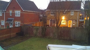 24 Hour - Timelapse from 05-01-2018 - Stoke-on-Trent - Using a Raspberry Pi