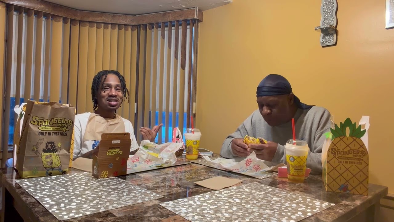 Burger King SpongeBob Meal Review !