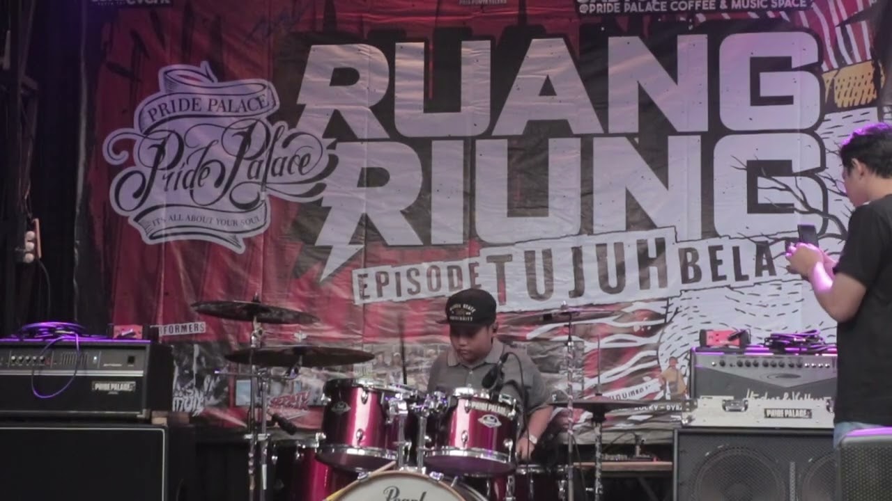 DRUMACT live at pride palace ruang riung vol 17 at sukabumi 03.08.2024