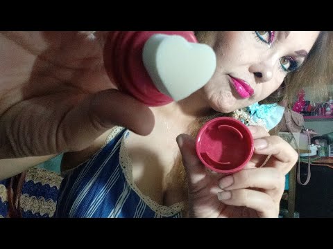 ASMR RELÁJANTE TE MAQUILLO PARA TU *CUMPLEAÑOS*VOZ EN OFF