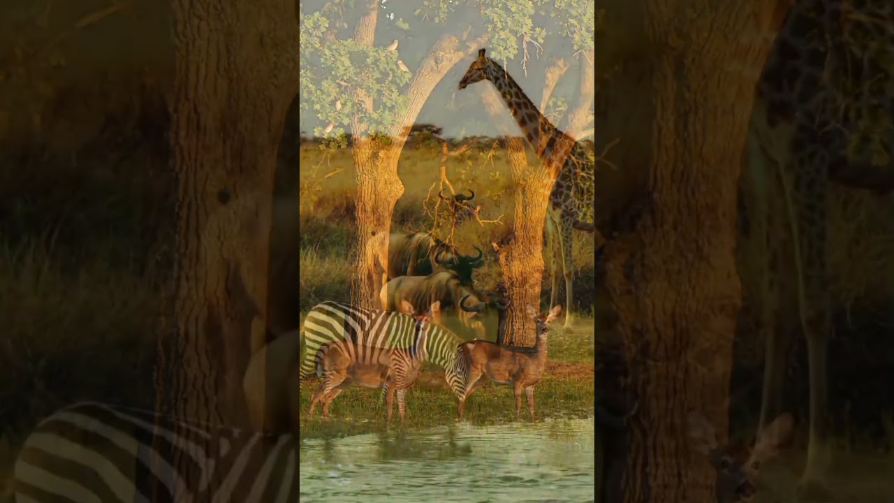 Like, Share & Subscribe — your support = full jungle AI video soon! 🎬🐅 Pure Jungle moments 🍃🦌