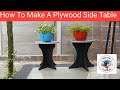 Making of Plywood Side Table #diywork#woodenwork #table #woodentable #smalltable #furniturework #