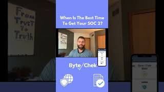 When is the best time to get your SOC 2? #Shorts #cybersecurity #compliance