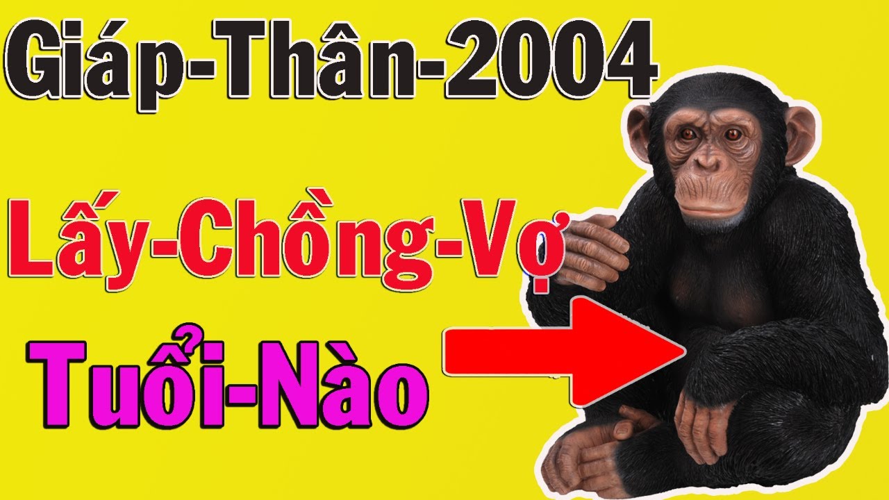 Người Tuổi Giáp Thân 2004   Lấy Vợ Tuổi Nào Kết Hợp Làm Ăn Với Tuổi Nào Thì hợp